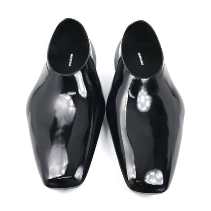 BALENCIAGA バレンシアガ スペースシューズ ローファー ブラック 25cm　海外モデル メンズ【中古】
