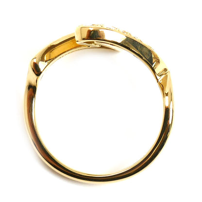 NINA RICCI ニナリッチ K18YG イエローゴールド リング・指輪 ダイヤモンド 12号 3.8g レディース【中古】【美品】