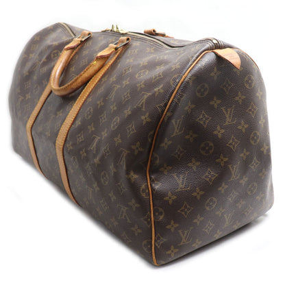 LOUIS VUITTON ルイ・ヴィトン キーポル55 ボストンバッグ モノグラム ブラウン M41424 MI0062 ユニセックス【中古】