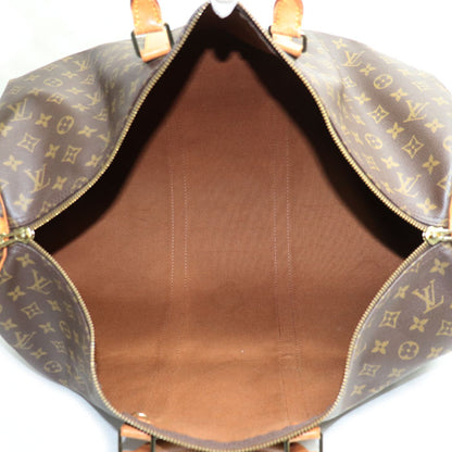 LOUIS VUITTON ルイ・ヴィトン キーポル55 ボストンバッグ モノグラム ブラウン M41424 MI0062 ユニセックス【中古】
