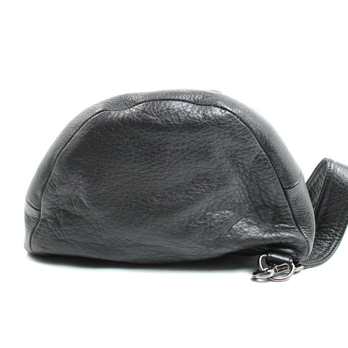 discord Yohji Yamamoto Y CROSS-BODYBAG(S) ボディバッグ ブラック DA-I92-790-1-02 メンズ【中古】【美品】
