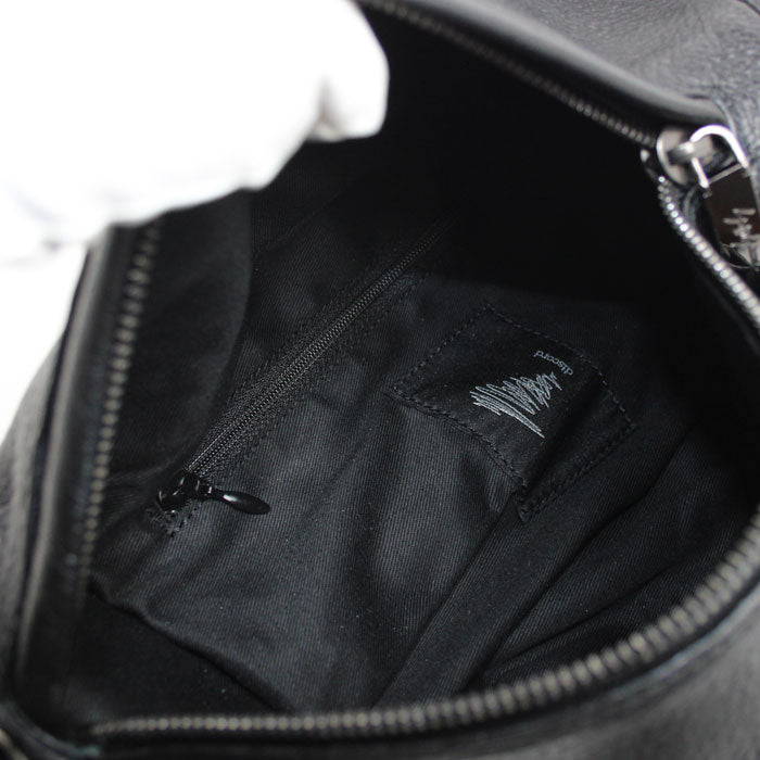 discord Yohji Yamamoto Y CROSS-BODYBAG(S) ボディバッグ ブラック DA-I92-790-1-02 メンズ【中古】【美品】