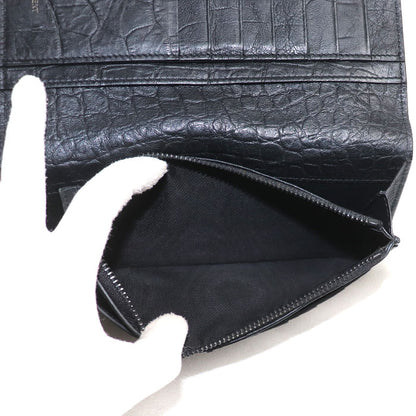 SAINT LAURENT サンローラン モノグラム コンチネンタルウォレット 長財布 ブラック 529981 メンズ【中古】