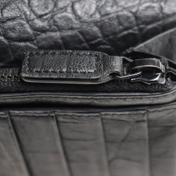 SAINT LAURENT サンローラン モノグラム コンチネンタルウォレット 長財布 ブラック 529981 メンズ【中古】