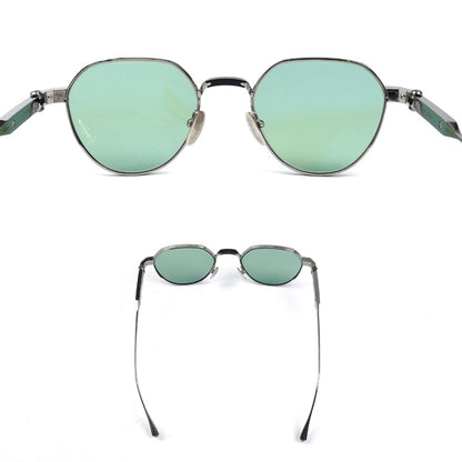 Yohji Yamamoto ヨウジヤマモト メガネ グリーン AWAKEN-02 メンズ 62□21 145【中古】