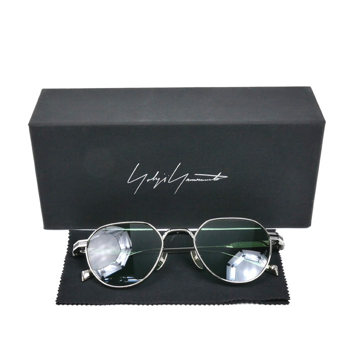 Yohji Yamamoto ヨウジヤマモト メガネ グリーン AWAKEN-02 メンズ 62□21 145【中古】