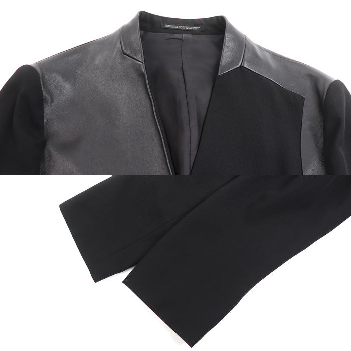 Yohji Yamamoto ヨウジヤマモト B Yohji Yamamoto ブラック NC-J54-100 
1 ノーカラー メンズ【中古】