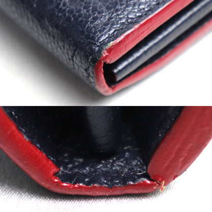 LOUIS VUITTON ルイ・ヴィトン ポルトフォイユ サラ 長財布 モノグラム アンプラント マリーヌ/ルージュ M62125 CA3260 レディース【中古】