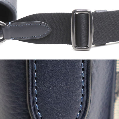 COACH コーチ スプリント マップ バッグ 25 ショルダーバッグ ネイビー/ミッドナイト CE534 QBV41 アウトレット メンズ【中古】