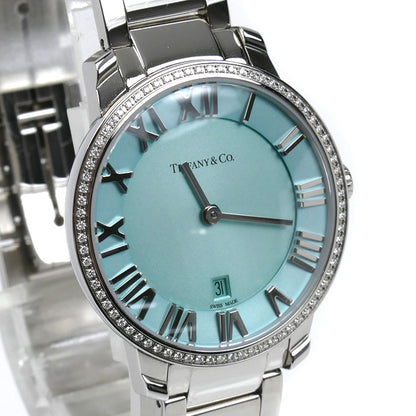 TIFFANY&Co. ティファニー アトラス 2ハンド 31mm ダイヤベゼル 腕時計 電池式 63452858 レディース【中古】