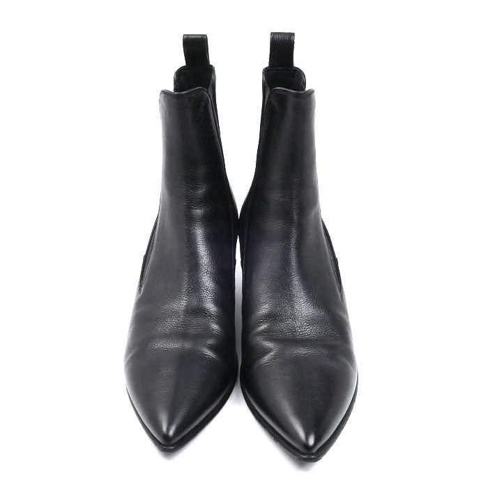 SAINT LAURENT サンローラン サイドゴアブーツ ブーツ ブラック 685837 0ZZ00 1000 
41 メンズ【中古】