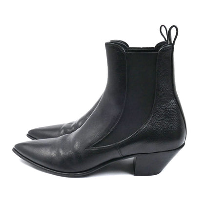 SAINT LAURENT サンローラン サイドゴアブーツ ブーツ ブラック 685837 0ZZ00 1000 
41 メンズ【中古】