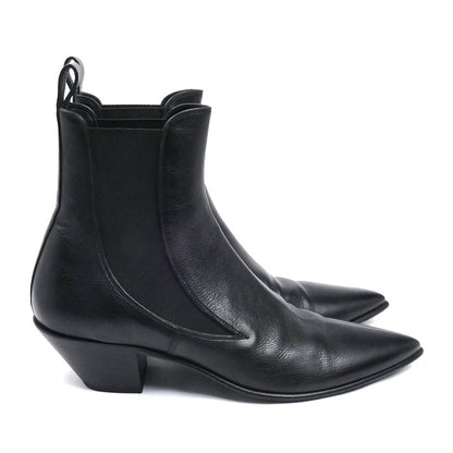 SAINT LAURENT サンローラン サイドゴアブーツ ブーツ ブラック 685837 0ZZ00 1000 
41 メンズ【中古】