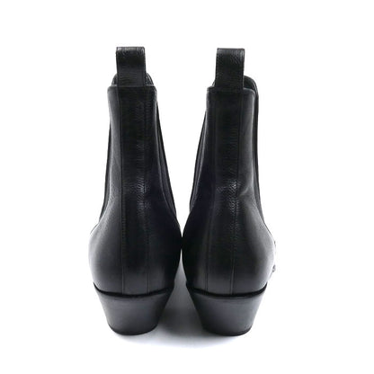 SAINT LAURENT サンローラン サイドゴアブーツ ブーツ ブラック 685837 0ZZ00 1000 
41 メンズ【中古】