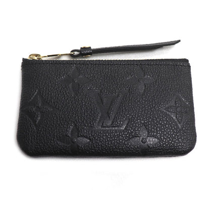 LOUIS VUITTON ルイ・ヴィトン カードキーケース ポシェット・クレ コインケース モノグラム・アンプラント ブラック M80879 TN2255 レディース【未使用】【買取品】