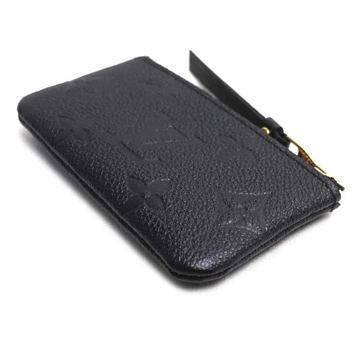 LOUIS VUITTON ルイ・ヴィトン カードキーケース ポシェット・クレ コインケース モノグラム・アンプラント ブラック M80879 TN2255 レディース【未使用】【買取品】
