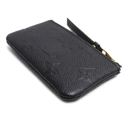 LOUIS VUITTON ルイ・ヴィトン カードキーケース ポシェット・クレ コインケース モノグラム・アンプラント ブラック M80879 TN2255 レディース【未使用】【買取品】