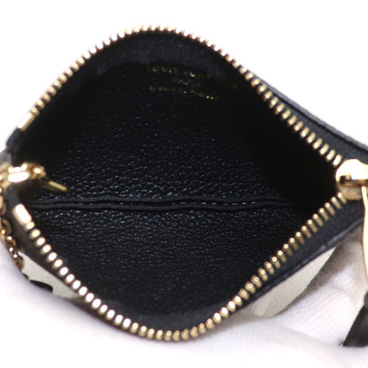 LOUIS VUITTON ルイ・ヴィトン カードキーケース ポシェット・クレ コインケース モノグラム・アンプラント ブラック M80879 TN2255 レディース【未使用】【買取品】