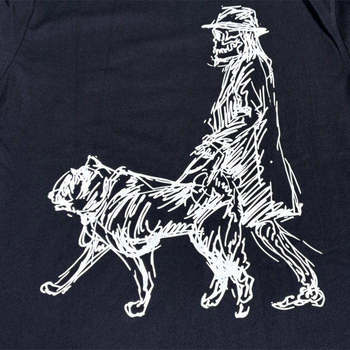 Yohji Yamamoto ヨウジヤマモト YYｘNewEraコットンTシャツ 半袖Ｔシャツ ブラック HN-T98-082 L メンズ【中古】