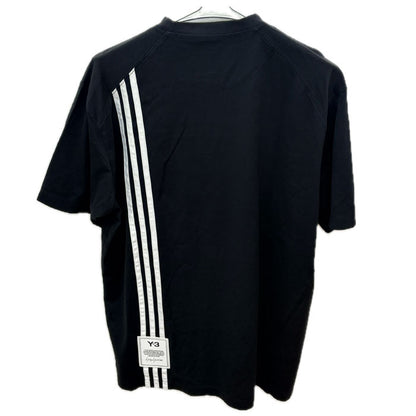 Yohji Yamamoto ヨウジヤマモト Y-3 M 3 STP SS TEE 半袖Ｔシャツ ブラック H16334 
M/M メンズ【中古】