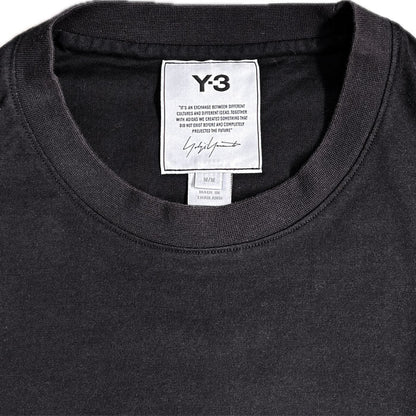 Yohji Yamamoto ヨウジヤマモト Y-3 M 3 STP SS TEE 半袖Ｔシャツ ブラック H16334 
M/M メンズ【中古】