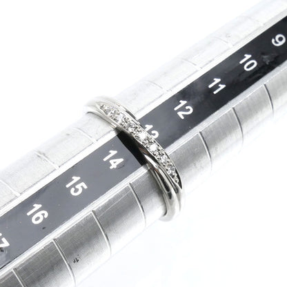 Pt999 リング・指輪 ダイヤモンド 13号 3.5g レディース【中古】【美品】