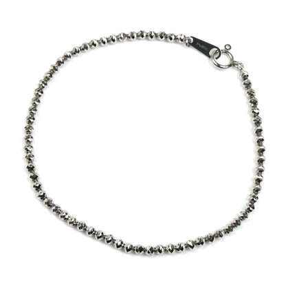 Pt850プラチナ ミラーボールチェーン ブレスレット 3.3g 18cm レディース【中古】