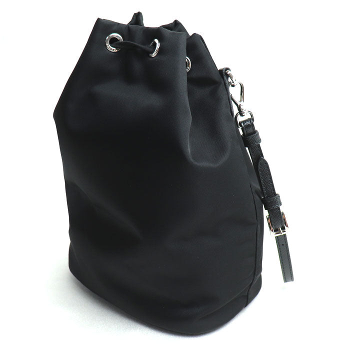 PRADA プラダ Re-Nylon ポーチ ポーチ ブラック 1NS369 R067_F0002 ICチップ メンズ レディース ユニセックス 白タグ 42【中古】【美品】