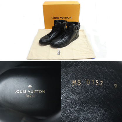 LOUIS VUITTON ルイ・ヴィトン リヴォリライン ハイカット スニーカー ブラック MS0157 
9 メンズ【中古】