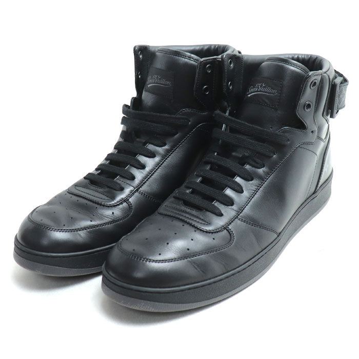 LOUIS VUITTON ルイ・ヴィトン リヴォリライン ハイカット スニーカー ブラック MS0157 
9 メンズ【中古】