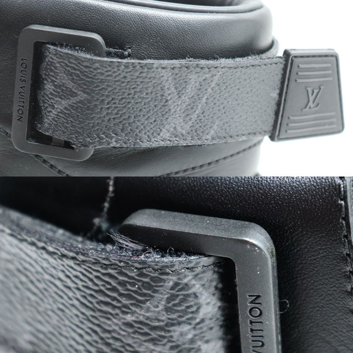 LOUIS VUITTON ルイ・ヴィトン リヴォリライン ハイカット スニーカー ブラック MS0157 
9 メンズ【中古】