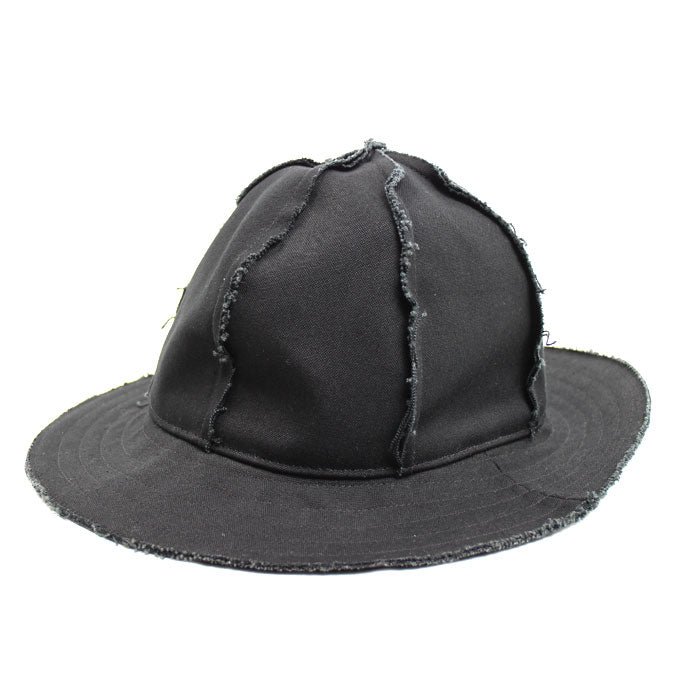 Yohji Yamamoto ヨウジヤマモト ハット ブラック FD-H01-091 ユニセックス【中古】