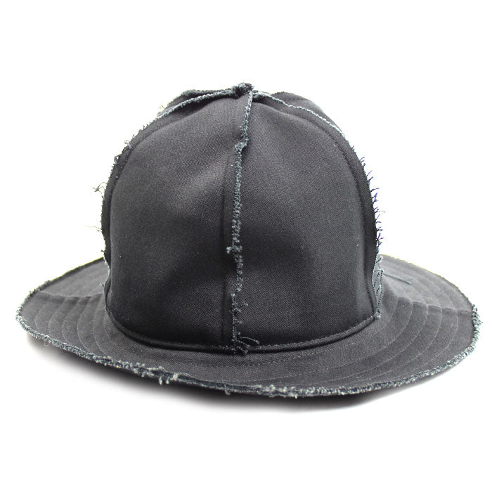 Yohji Yamamoto ヨウジヤマモト ハット ブラック FD-H01-091 ユニセックス【中古】