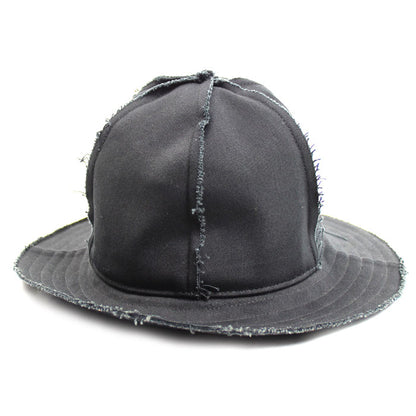 Yohji Yamamoto ヨウジヤマモト ハット ブラック FD-H01-091 ユニセックス【中古】