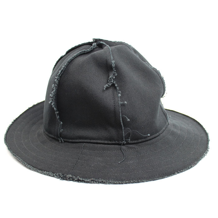 Yohji Yamamoto ヨウジヤマモト ハット ブラック FD-H01-091 ユニセックス【中古】
