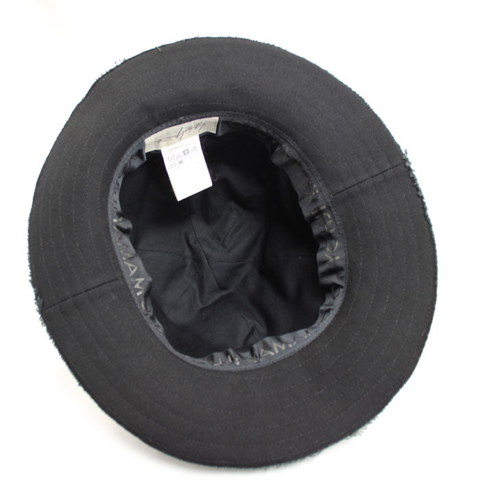 Yohji Yamamoto ヨウジヤマモト ハット ブラック FD-H01-091 ユニセックス【中古】
