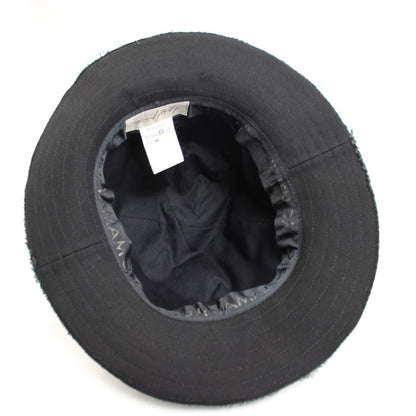 Yohji Yamamoto ヨウジヤマモト ハット ブラック FD-H01-091 ユニセックス【中古】