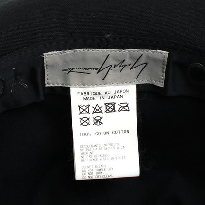 Yohji Yamamoto ヨウジヤマモト ハット ブラック FD-H01-091 ユニセックス【中古】