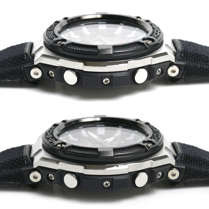 CASIO カシオ G-SHOCK Gスチール 腕時計 ソーラー GST-W330AC-1AJF 電波 メンズ【中古】