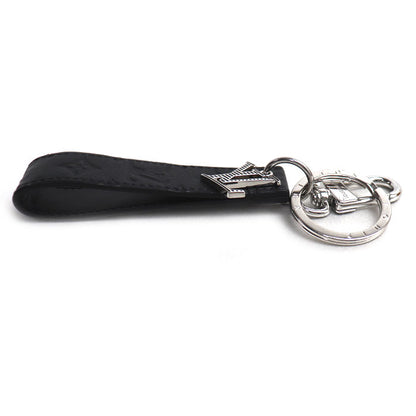 LOUIS VUITTON ルイ・ヴィトン キーホルダー・ドラゴンヌ キーホルダー モノグラムシャドウ ブラック M01298 DI4265 メンズ【中古】