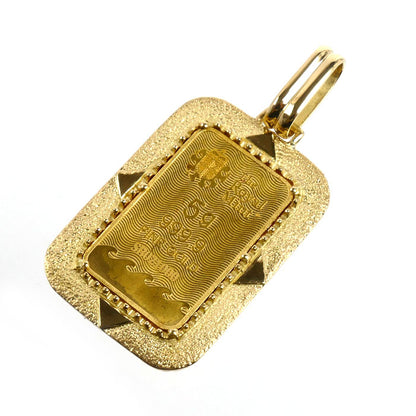 K24YG イエローゴールド K18YG イエローゴールド ブリタニア インゴット 5g ペンダントトップ 11.7g ロイヤルミント ユニセックス【中古】