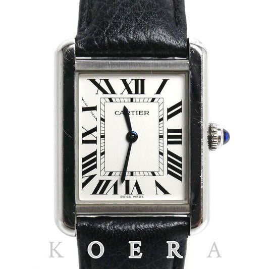 CARTIER カルティエ タンクソロSM 腕時計 電池式 WSTA0030 レディース【中古】