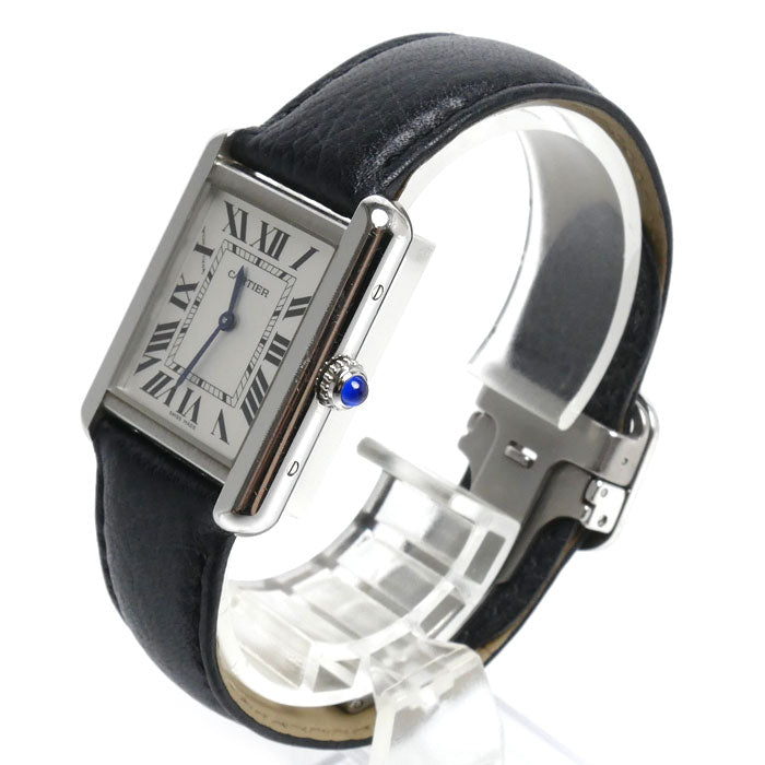 CARTIER カルティエ タンクソロSM 腕時計 電池式 WSTA0030 レディース【中古】