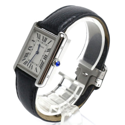CARTIER カルティエ タンクソロSM 腕時計 電池式 WSTA0030 レディース【中古】