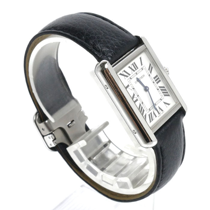 CARTIER カルティエ タンクソロSM 腕時計 電池式 WSTA0030 レディース【中古】