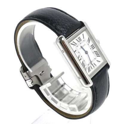 CARTIER カルティエ タンクソロSM 腕時計 電池式 WSTA0030 レディース【中古】