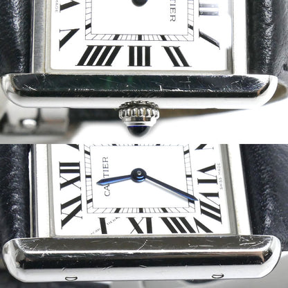 CARTIER カルティエ タンクソロSM 腕時計 電池式 WSTA0030 レディース【中古】