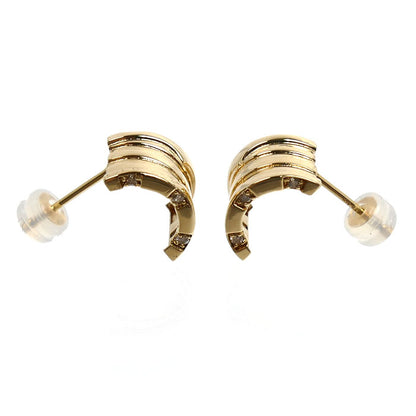 K18YG イエローゴールド ピアス ダイヤモンド0.05ct/0.05ct 2.0g レディース【中古】【美品】