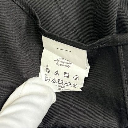 Calvin Klein インフィニティ ノン アイロン 長袖シャツ ブラック メンズ【中古】