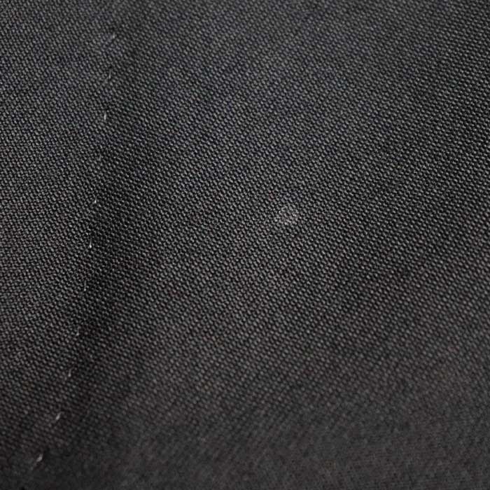 LAD MUSICIAN ラッドミュージシャン WOOL GABARDINE 2TUCK CROPPED WIDE SLACKS パンツ ワイドフレアパンツ ブラック 2119-557 42 メンズ【中古】